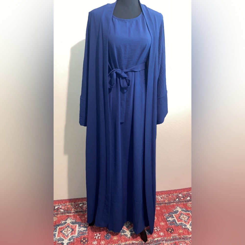 Two Piece Abaya Set